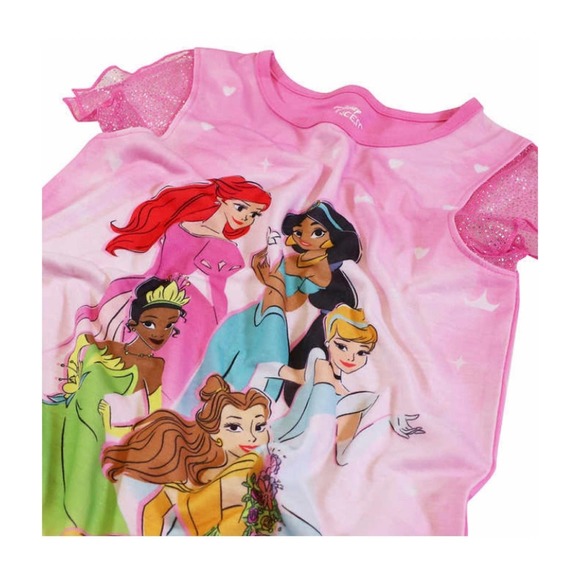 DISNEY PRINCESS 3-pack SIZE 7 NIGHTGOWNS , NEW IN PACKAGE - Picture 5 of 9